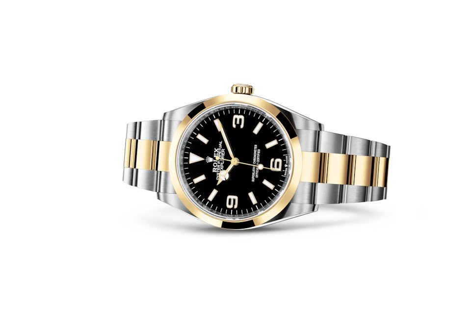 Rolex Explorer Em A O Oystersteel E Ouro M Corsage